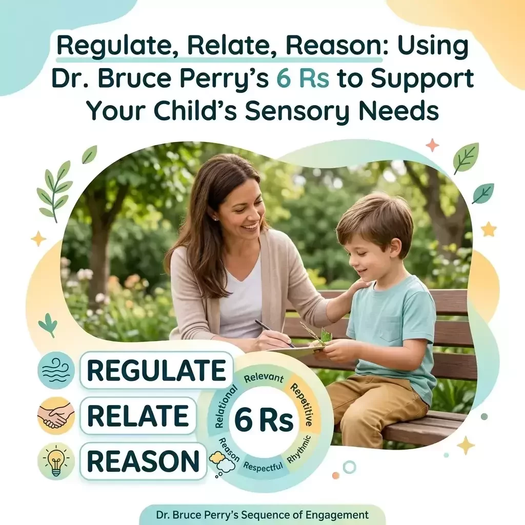 Regulate, Relate, Reason: Using Dr. Bruce Perry’s 6 Rs to Support Your Child’s Sensory Needs